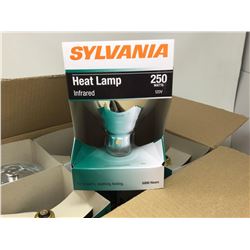 Sylvania Heat Lamp-Infrared (6 x 250w)