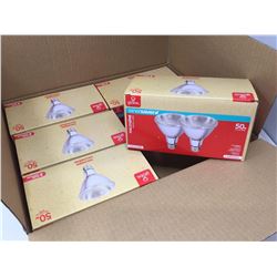 Globe Halogen Bulbs (5 x 50w)