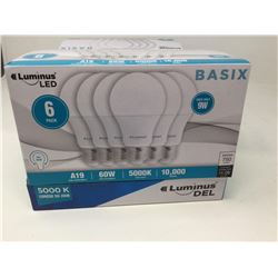 Basix LED Bulbs (6 x 3 x 60w)