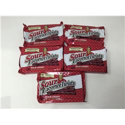 Newman's Own Sour Cherry Licorice Twists (5 x 141g)