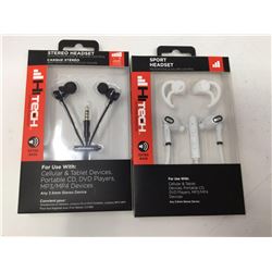 Lot of Assorted Headsets