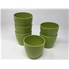 Image 1 : Ceramic Plant Pots-Green (6ct)
