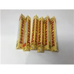 Toblerone Milk Chocolate and Nougat Bars (6 x 100g)