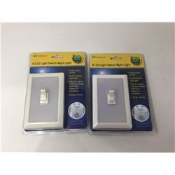 8 LED LIght Switch Night Lights (2 ct)