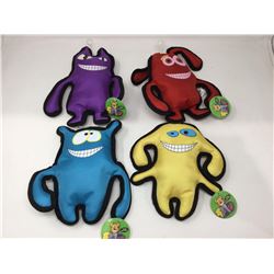 Lot of Tough Ballistic Dog Toys (4ct)