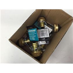 Case of Gilmour Brass Hose End Repair