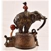 Image 2 : Cast Iron Elephant & 3 Clowns Mechanical Bank
