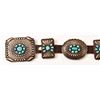 Image 2 : Daniel Martinez Navajo Sterling Turquoise Belt
