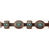 Image 3 : Daniel Martinez Navajo Sterling Turquoise Belt