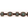 Image 4 : Daniel Martinez Navajo Sterling Turquoise Belt