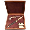 Image 1 : American Standard Revolver Sheffield Dagger Cased