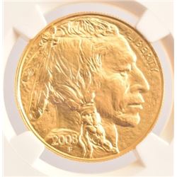 2008 Buffalo Gold $50 Coin .9999 Fine