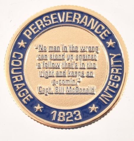 Texas Ranger Challenge Coin