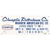 Image 1 : Champlin Petroleum Porcelain Sign