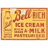 Image 1 : Bell Milk Tin Sign
