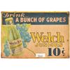 Image 1 : Welch's Grape Juice Tin Sign