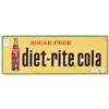 Image 1 : Sugar Free Diet-Rite Cola Tin Sign