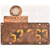 Image 1 : Shiner Pride Texas 1941 License Plate