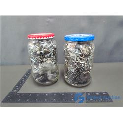 (2) Jars Of Hardware