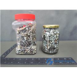 (2) Jars Of Hardware