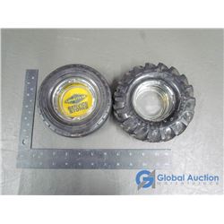 FireStone and GoodYear Ashtrays - BID PRICE x2