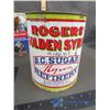 Image 4 : (4) Tin Cans - Castrol, Pioneer, Co-Op, Rogers Syrup