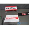 Uniroyal, Firestone and General Tire Metal Signs