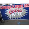 Image 2 : (2) Coors Beer Sign