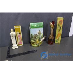 (3) Vintage Avon Womens Perfume, Bath Oil, Colongne Bottle in Box and Full