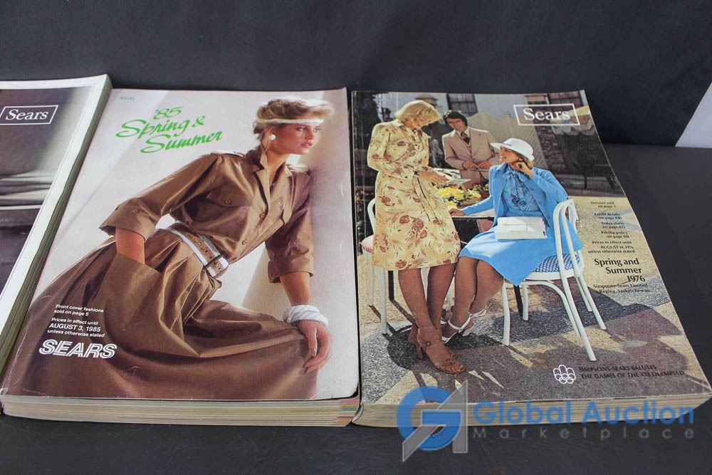(4) Sears Catalogues