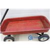 Image 2 : Metal Red Wagon w/ Hard Rubber Wheels