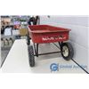 Image 3 : Metal Red Wagon w/ Hard Rubber Wheels