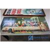 Image 2 : Last Supper Painting w/34x17" Frame
