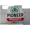 Image 1 : Pioneer Embossed TIn Hexagon Sign