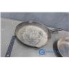 Image 2 : (2) Cast Iron Pans - BID PRICE x2