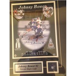 Signed Johnny Bower Photo w/Certificate of Authenticity