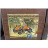 Image 5 : (4) Framed Pictures - Cars, Motorcycles