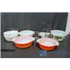 Image 1 : (11) Piece Fire King Bowls and Measuring Cups