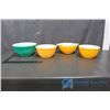 Image 1 : (4) Pyrex Bowls