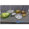 Image 1 : (7) Decorative Glass Pieces