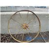 Image 2 : (2) Small Steel Plow Wheels - BID PRICE PER WHEEL, TIMES 2