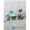 Image 2 : (8) Blue Mountain Style Animal Figures