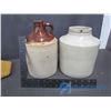 Image 2 : Stoneware 1 Gallon Jug, Pickle Jug and Bed Pan