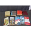 Image 1 : (4) Vintage Books - Dave Dawson with the Air Corps, Radar Commandos, etc and (4) Maps - Saskatoon, B