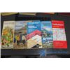 Image 2 : (4) Vintage Books - Dave Dawson with the Air Corps, Radar Commandos, etc and (4) Maps - Saskatoon, B