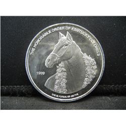 1 oz Silver Round Art Bar