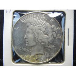 1923 D Peace Dollar