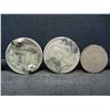 Image 2 : (2) Three Cent Nickel Love Tokens and (1) Three Cent Silver