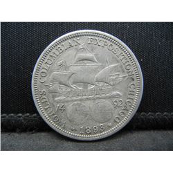 1893 Columbian Half Dollar Higher Grade