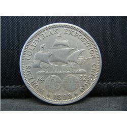 1893 Columbian Half Dollar Higher Grade